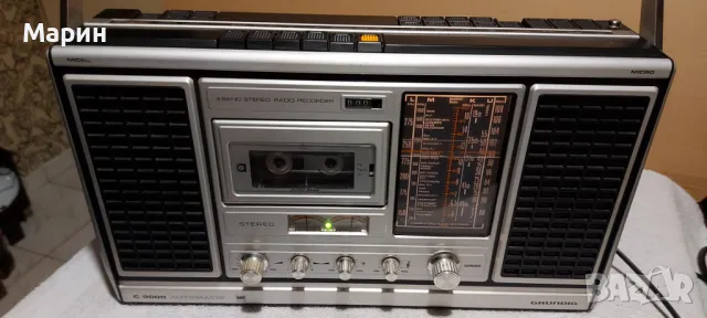 Винтидж касетофон, снимка 10 - Радиокасетофони, транзистори - 48987085