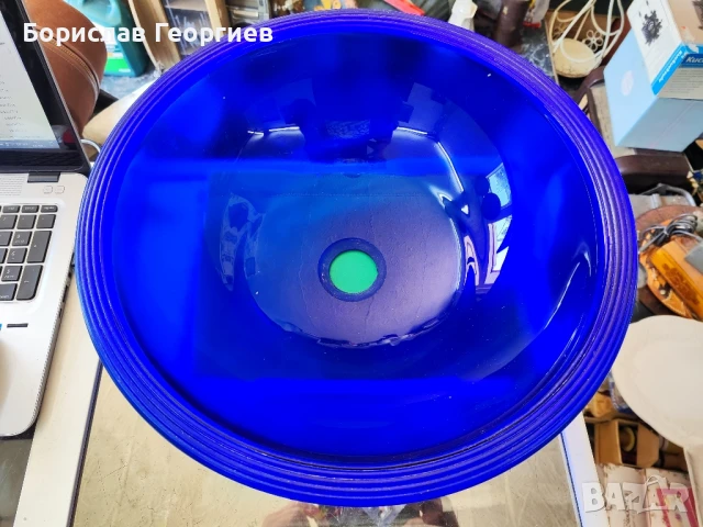 Стъклена кръгла мивка за баня