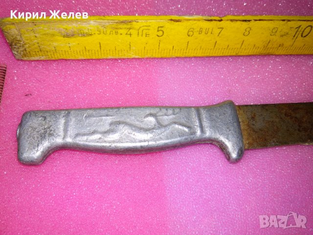 Стар Нож с Елен Еленче Старо Ножче Ловджийски Ловна Ергенска Кама 38418, снимка 3 - Колекции - 44017729
