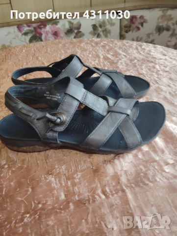 Clarks сандали естествена кожа 41 номер, снимка 4 - Сандали - 53467841
