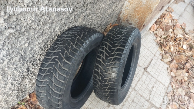 2бр.много запазени зимни гуми 