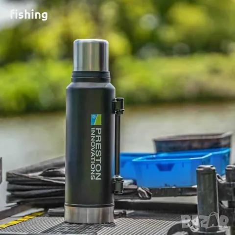 PRESTON 1.4L Stainless Steel Flask - Термос, снимка 8 - Екипировка - 47526385