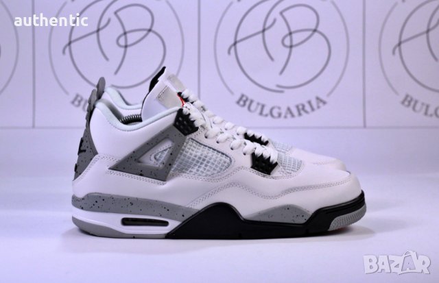 Nike Jordan Retro 4 White Cement, Black Oreo, A Ma Maniere, KAWS Black, снимка 2 - Спортни обувки - 39215092