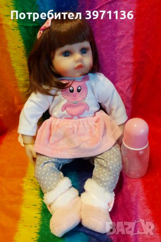 Кукла Reborn 60 см и 48 см., снимка 6 - Кукли - 44065263
