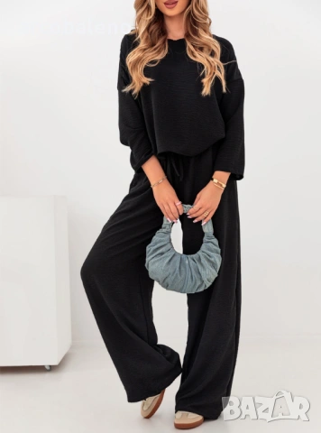 Дамски комплект блуза и панталон Johnnie, 4цвята , снимка 12 - Комплекти - 53571704