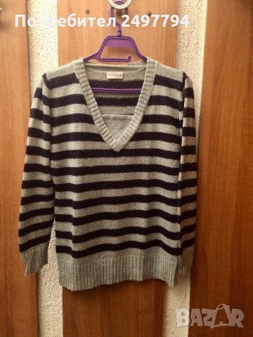 Дамски пуловер С&А, снимка 1 - Блузи с дълъг ръкав и пуловери - 27231554