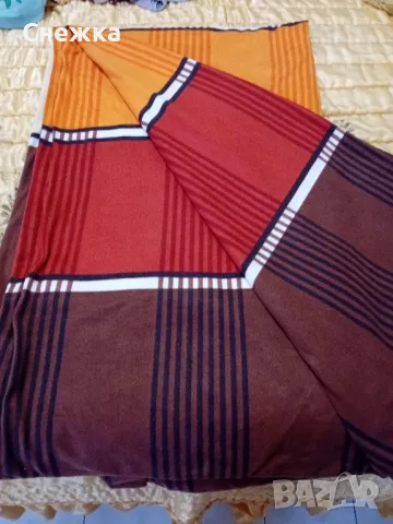 двоен плик за одеяло  бархет, снимка 2 - Олекотени завивки и одеяла - 49053556