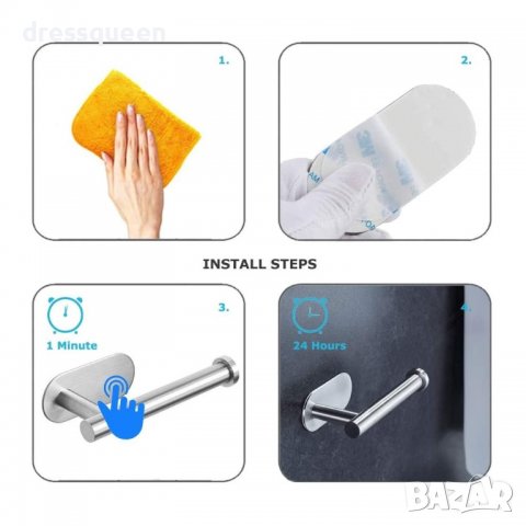 2778 Поставка за тоалетна хартия, снимка 7 - Други стоки за дома - 37228991