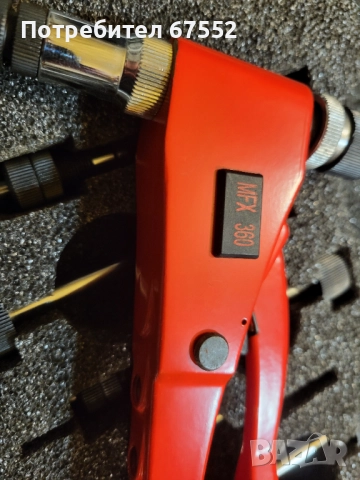 Професионална ръчна нитачка за нит-гайки Masterfix Rivet Nut Pliers MFX 360. Цената е крайна!, снимка 4 - Други инструменти - 52772536