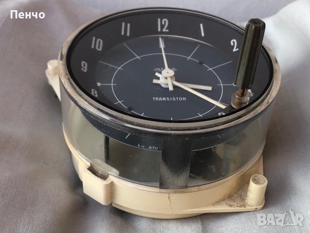 стар авто часовник "JAEGER" - 1965/70г. - ретро, снимка 4 - Антикварни и старинни предмети - 43786112