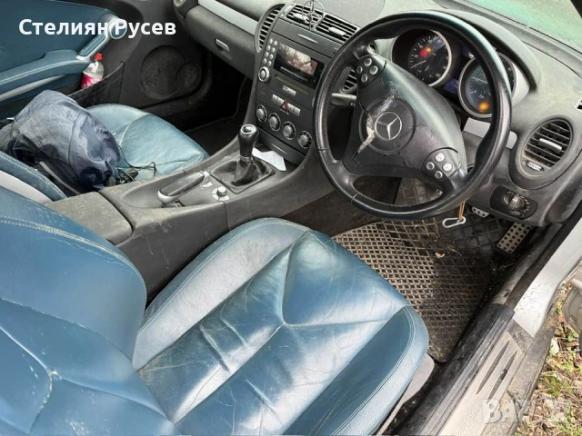 Mercedes-Benz SLK 200 КАБРИОЛЕТ 2.0 компресор  163кс / дясна дикреция  - цена  2600 евро или 5085,16, снимка 7 - Автомобили и джипове - 53142235