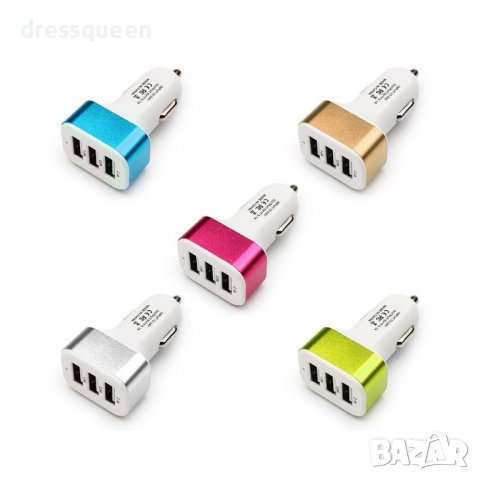 1496 Разклонител тройник за автомобил, снимка 6 - Аксесоари и консумативи - 37292163