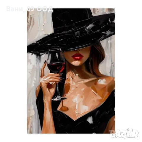 100см! Ефектна картина-канава 