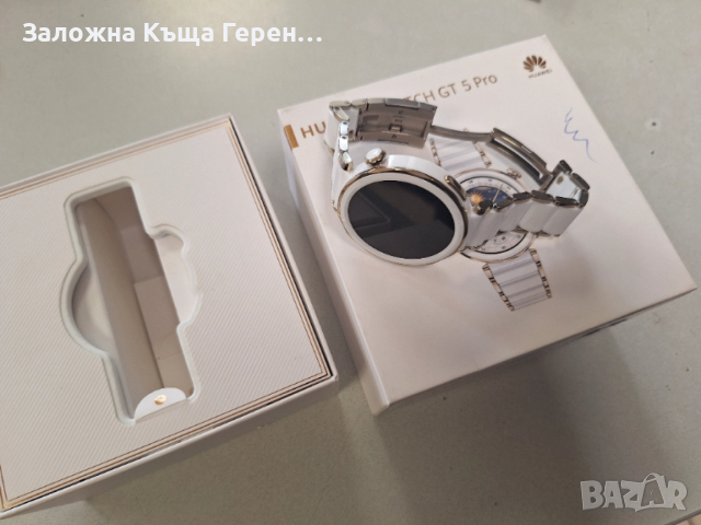 Huawei Watch GT 5 Pro Ceramic 42mm, снимка 3 - Смарт часовници - 52814155