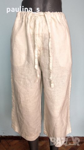 Ленени панталони "4 you" / голям размер , снимка 3 - Къси панталони и бермуди - 28301572