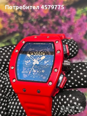 Richard Mille - мъжки часовник , снимка 9 - Мъжки - 53144345