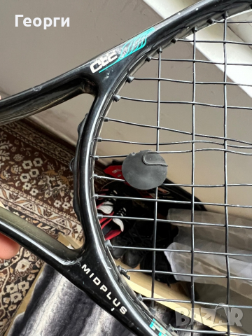 Продава винтидж тенис ракета(специална за времето си)Дънлоп-Dunlop pro Quarz graphite construction., снимка 7 - Тенис - 36518154
