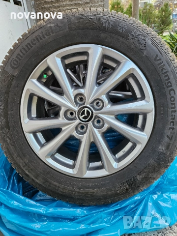 Гуми Continental Viking Contact 7 и джанти 17 5х114.3 Mazda, снимка 11 - Гуми и джанти - 52393395