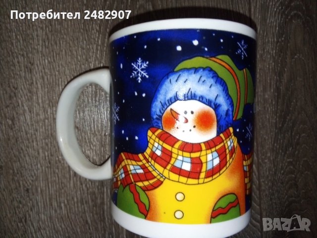 Коледна чаша за чай/кафе, снимка 3 - Чаши - 43068063