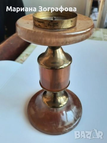 Колекционерски предмети 30 бр., - Стара везна, бакър и свещници, Табакери, Английска запалка, Лула  , снимка 8 - Колекции - 37129487