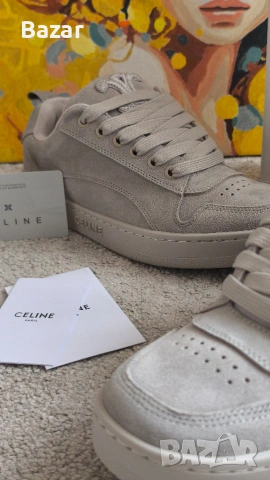 Celine Обувки Велур Пълен Комплект Размер 39, снимка 11 - Дамски ежедневни обувки - 53260085