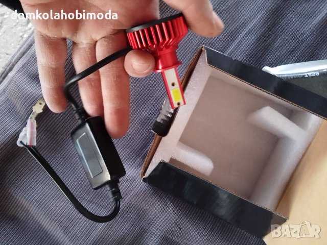 LED крушка H1 с мини вентилатор за по -малки фарове, снимка 4 - Аксесоари и консумативи - 39128002