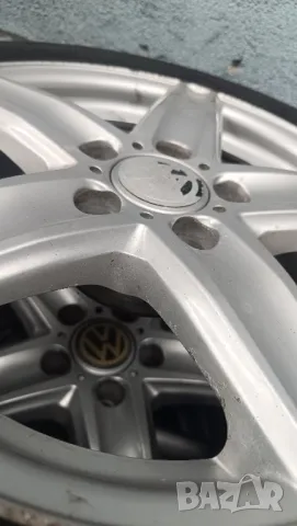• Продавам ОРИГИНАЛНИ джанти DEZENT 16ки 5х112 с втулки от 66.6 на 57.1 в ДОБРО състояние с гумите, снимка 11 - Части - 50238843