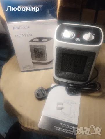 2000W мини керамичен осцилиращ вентилатор нагревател бял

, снимка 7 - Отоплителни печки - 48112184