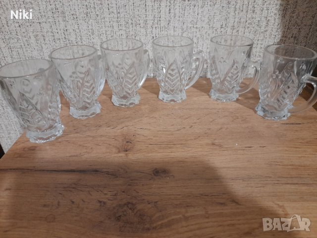 Чаши за ракия-6 бр, снимка 3 - Сервизи - 43300001