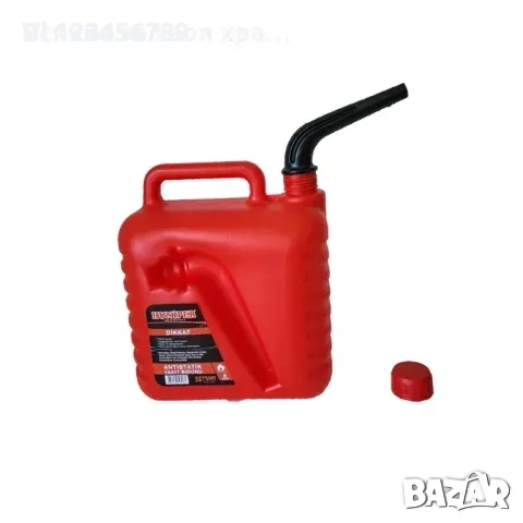 Туба за гориво 5л. с накрайник, снимка 2 - Градинска техника - 52287969
