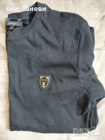 Оригинална черна блуза Gucci