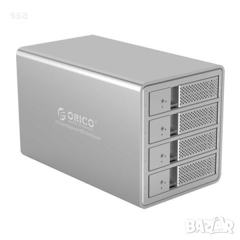 Orico докинг станция Storage - HDD Dock - 4 BAY with RAID, Aluminium, снимка 1 - Други - 43155114
