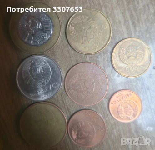 монети Беларус 8бр, снимка 2 - Нумизматика и бонистика - 50935365