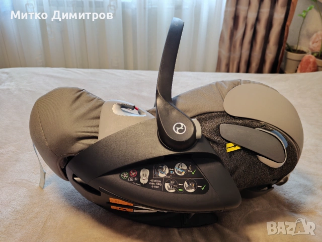 Нов Cybex cloud Z i-Size детски стол за кола от раждането бебешки кош, снимка 8 - Столчета за кола и колело - 53010053