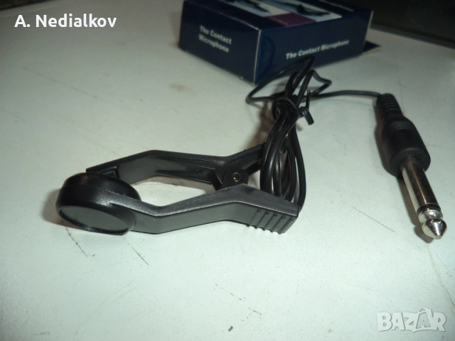 Contact microphone/пиезо адаптер щипка, снимка 2 - Други - 51839496
