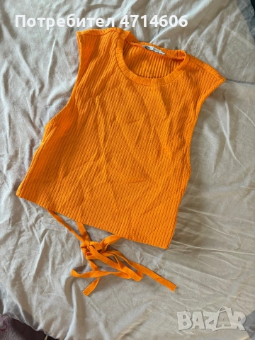 риза Zara с гол гръб