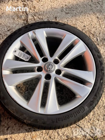 Джанти с гуми за Opel 18-ски, снимка 1