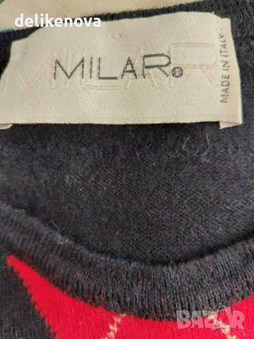 MILAR. Italy. 100% Fine nerino Нов пуловер , снимка 2 - Блузи с дълъг ръкав и пуловери - 42969770