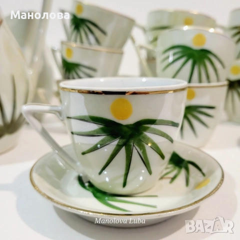 Порцеланов сервиз СИП /фабрика Стойко Иванов Пеев/, снимка 6 - Антикварни и старинни предмети - 52437890