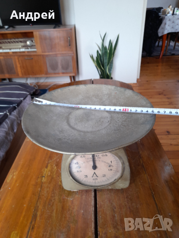 Стар домакински кантар,везна #3, снимка 4 - Антикварни и старинни предмети - 44874654