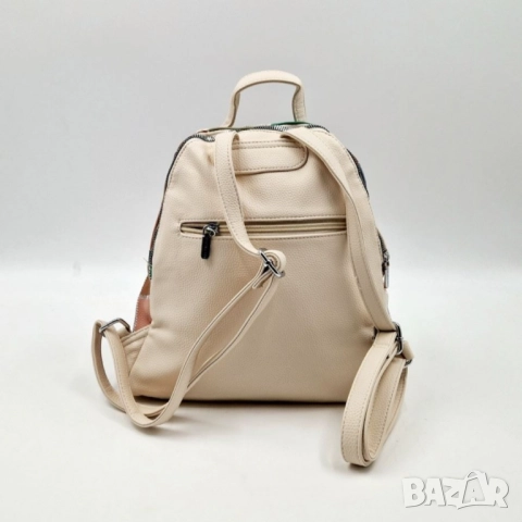 Модерна цветна дамска раница от еко материал, снимка 11 - Раници - 52137992