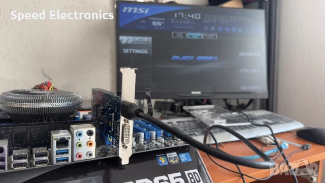 X79 Msi+ Xeon E5-1650 +16 Gb RAM/ 32gb, снимка 4 - Дънни платки - 50793959