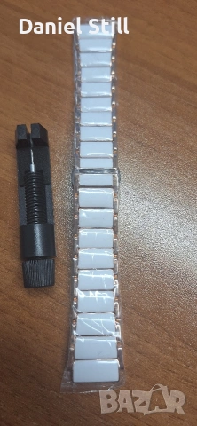 Нова 18 мм керамична каишка за Huawei Watch GT5 Pro 42 мм , снимка 2 - Каишки за часовници - 53002824