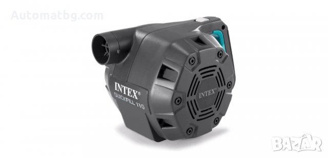 Електрическа помпа за бързо зареждане Automat, 220-240V - INTEX с 3 накрайника, снимка 3 - Аксесоари за велосипеди - 33081460