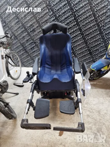 Електрически инвалиден стол Q400m, снимка 2 - Столове - 47911079