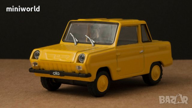 СМЗ СЗД инвалидна моторна кола - мащаб 1:43 на DeAgostini моделът е нов в блистер