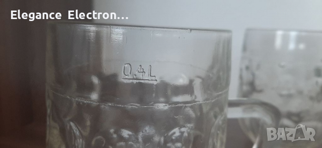 4 бр. Халби за Бира 0.400мл, снимка 3 - Чаши - 36466711