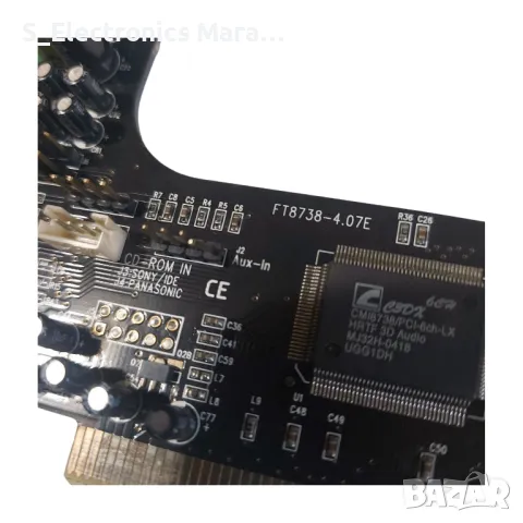 Mercury CMI8738-6CH FT8738-4.07E аудио карта, снимка 3 - Други - 47922615