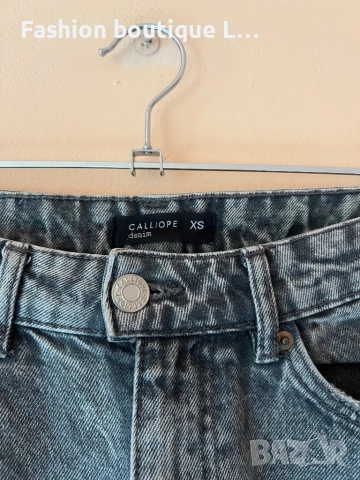 Calliope Сиви дънки XS размер 👖, снимка 6 - Дънки - 52826690