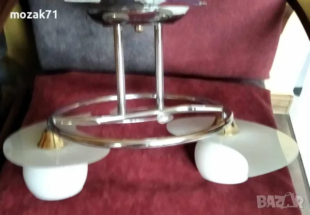 Плафон и малък полюлей, снимка 7 - Лампи за таван - 47392702